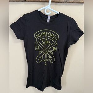 NEW Women’s Mumford & Sons London Tour Tee Sz: Large (fitted)